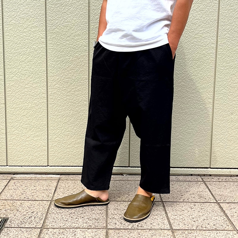 [当日出荷可] voiry SUNDAY PANTS-A BLACK [ヴォイリー]