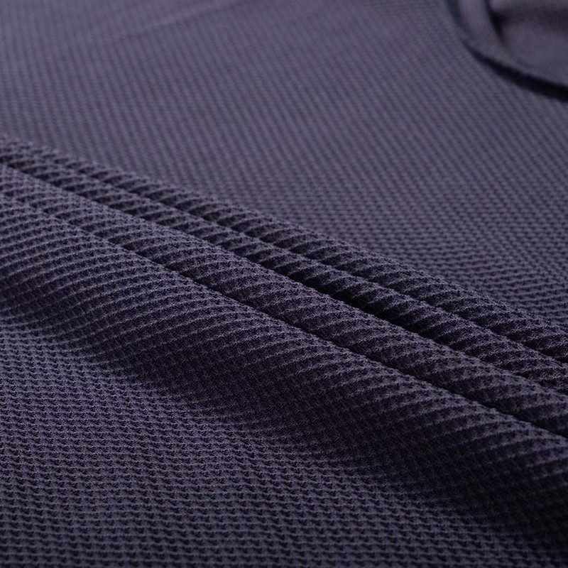 アクシーズクイン 凌 SHINOGI ウロコシャツ 七分袖 スミイロ [シノギ]