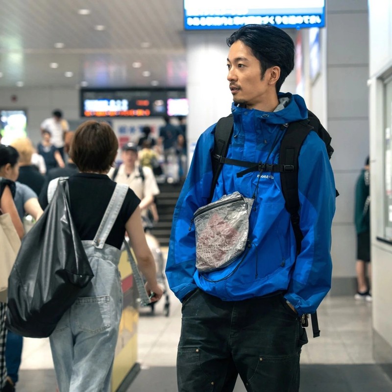 [当日出荷可] FAIRWEATHER road sacoche cordura rip/cyan [フェアウェザー]