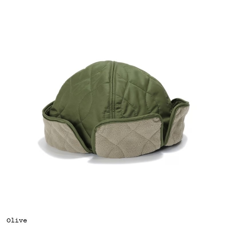 [当日出荷可] halo commodity Flutter Turn Cap Olive [ハロ コモディティ]