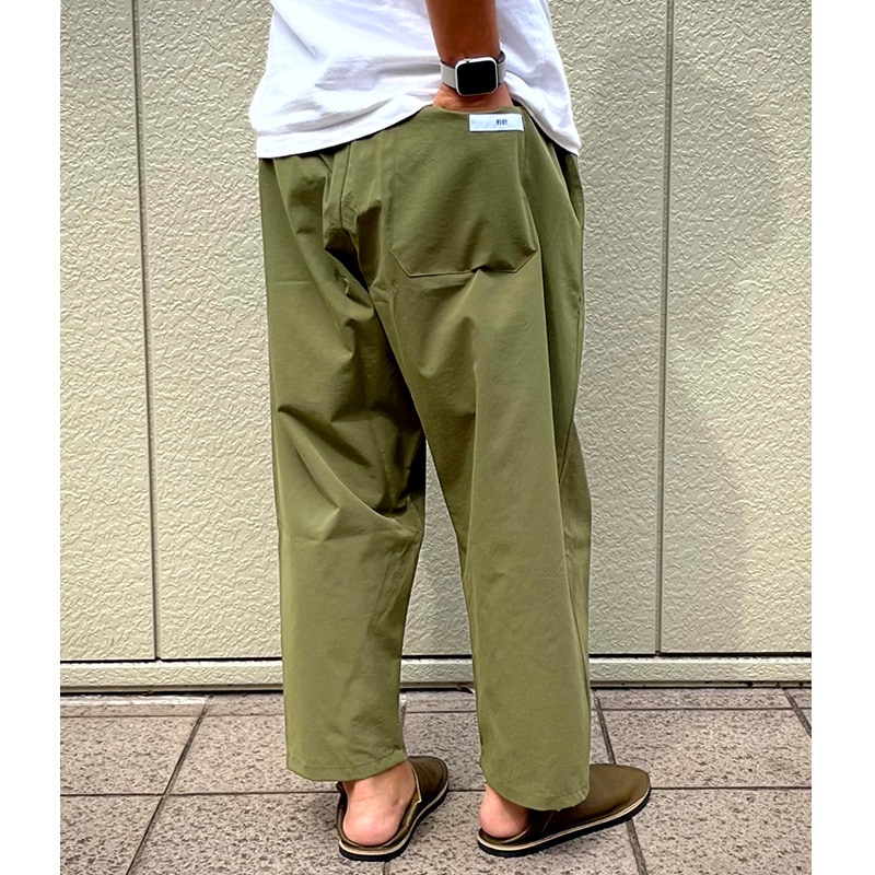 voiry SUNDAY PANTS-A KHAKI [ヴォイリー]