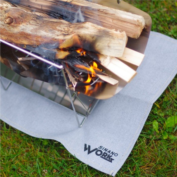 SINANO WORKS 焚火シート SOLO [シナノワークス]