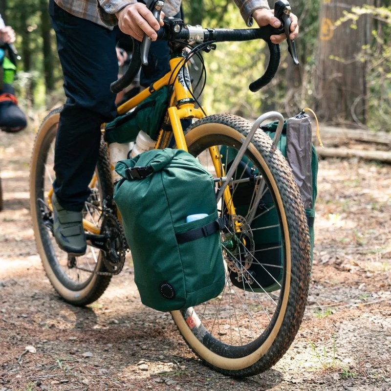 FAIRWEATHER all terrain pannier forest green [フェアウェザー]