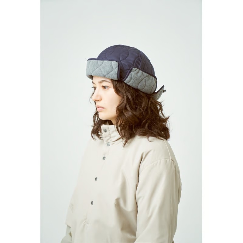 [当日出荷可] halo commodity Flutter Turn Cap Beige [ハロ コモディティ]