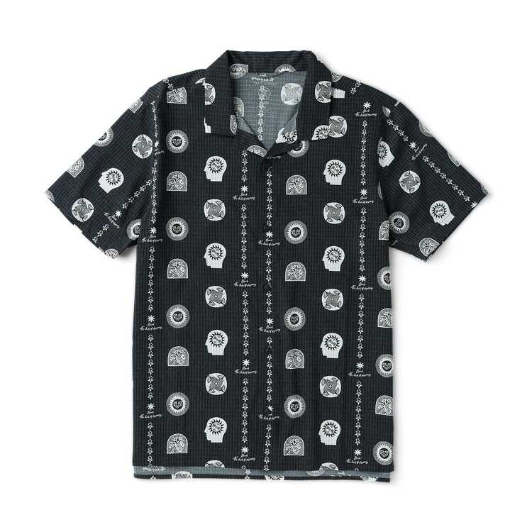 ROARK RUN AMOK BLESS UP TRAIL BLACK PRINT [ロアーク ランアモック]