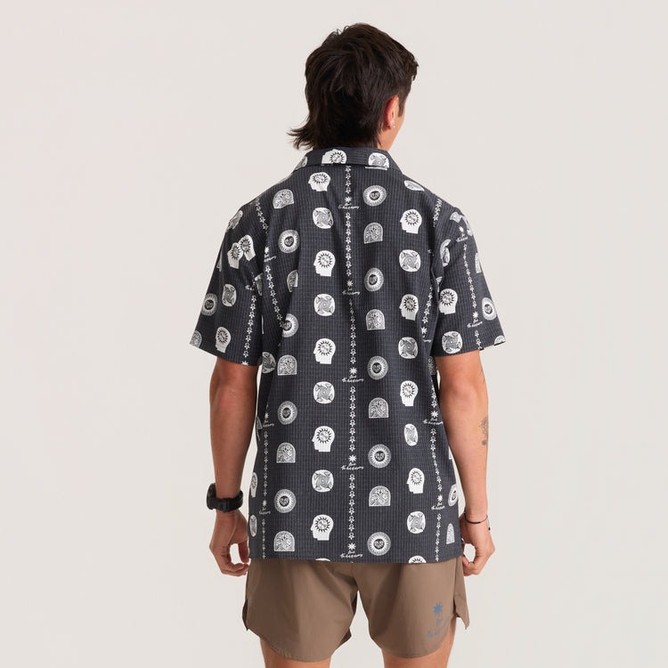 ROARK RUN AMOK BLESS UP TRAIL BLACK PRINT [ロアーク ランアモック]