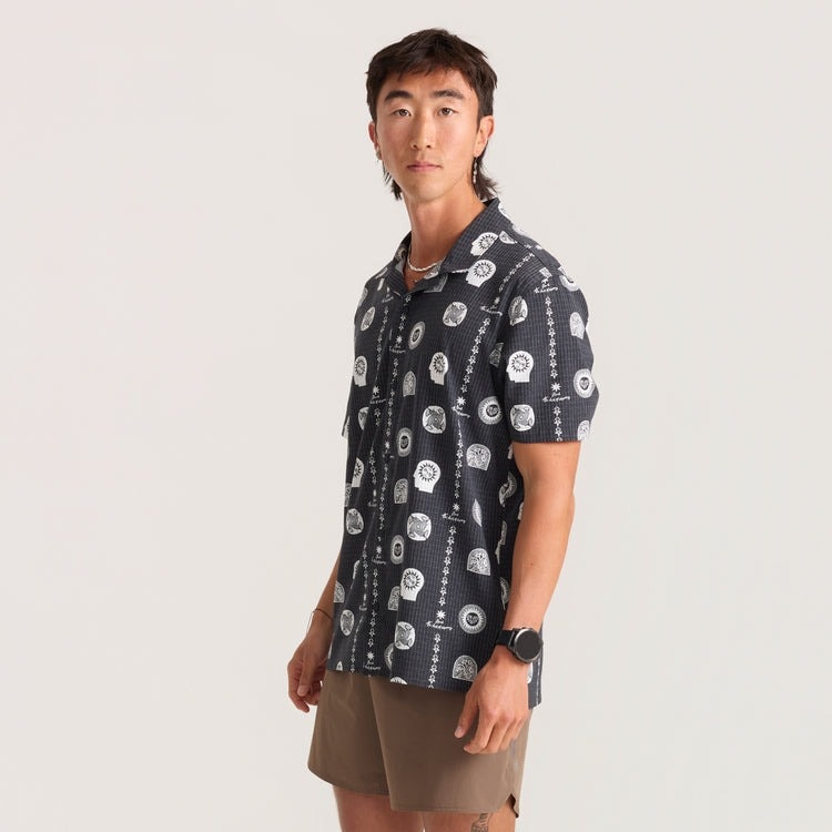 ROARK RUN AMOK BLESS UP TRAIL BLACK PRINT [ロアーク ランアモック]