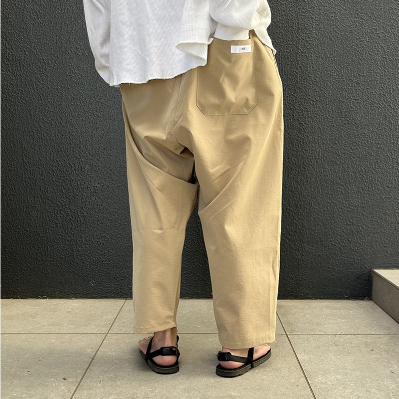 [当日出荷可] voiry SUNDAY PANTS-A BEIGE [ヴォイリー]