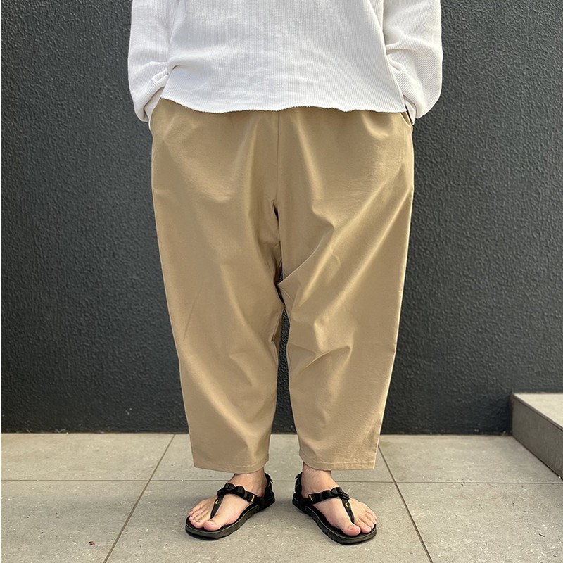 [当日出荷可] voiry SUNDAY PANTS-A BEIGE [ヴォイリー]