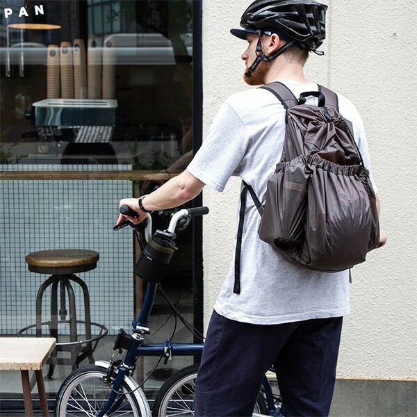 FAIRWEATHER packable pack camel [フェアウェザー]