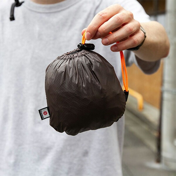 FAIRWEATHER packable pack camel [フェアウェザー]