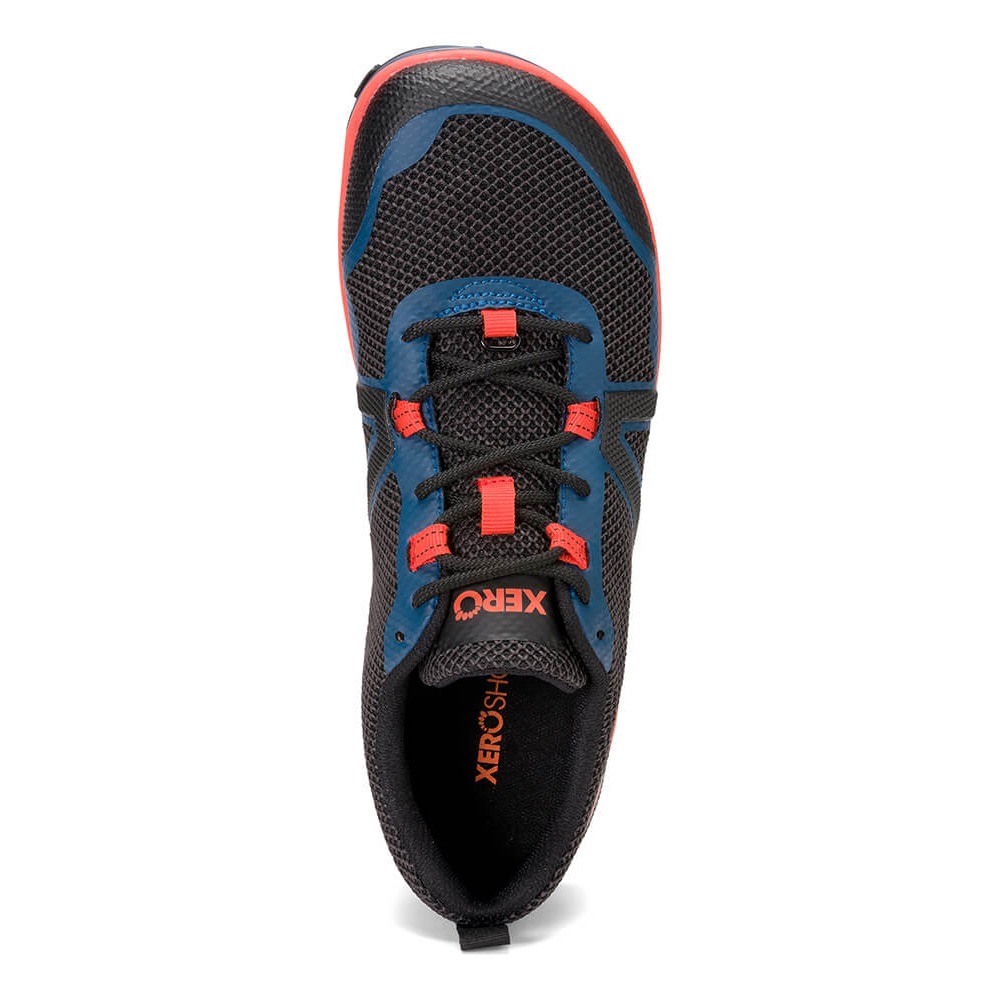 Xero Shoes Mens スクランブラーロウ レジオン ブルー / オレンジ [ゼロシューズ]