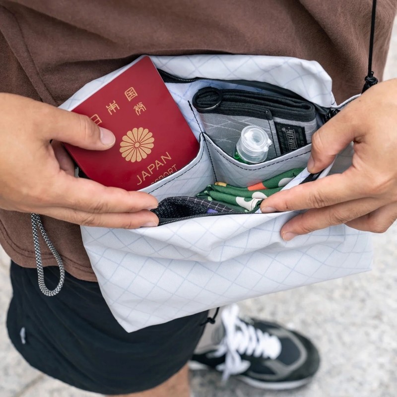 FAIRWEATHER road sacoche cordura rip/green [フェアウェザー]