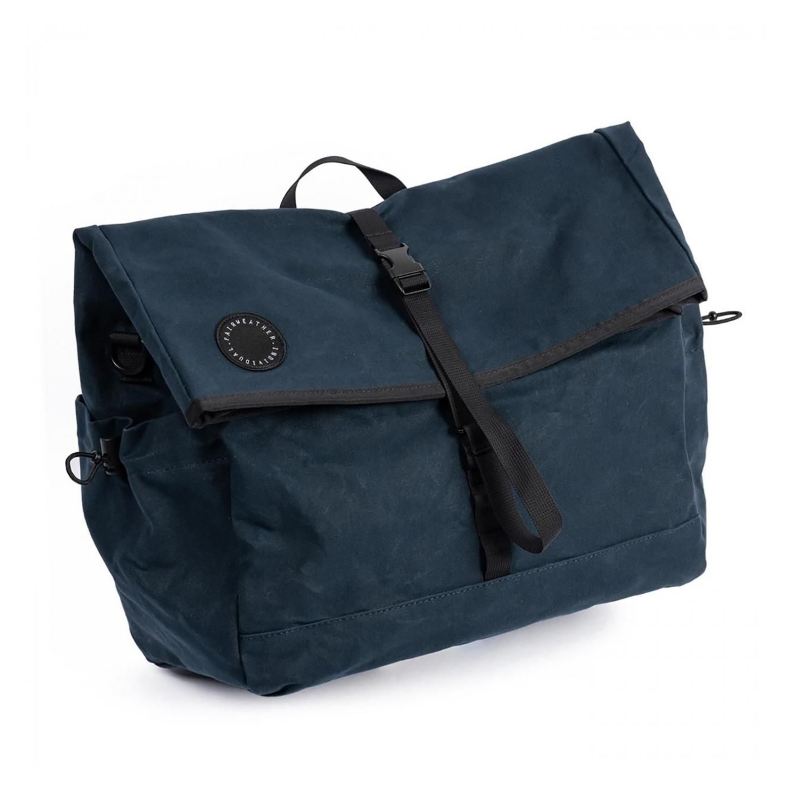 ブロンプトン バッグ FAIRWEATHERフレーム無し FAIRWEATHER brompton bag フレームなし waxed canvas/navy [フェア