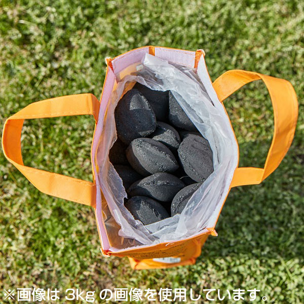 20%OFF] High Five Coconut Charcoal Briquettes 10kg [ハイファイブ]