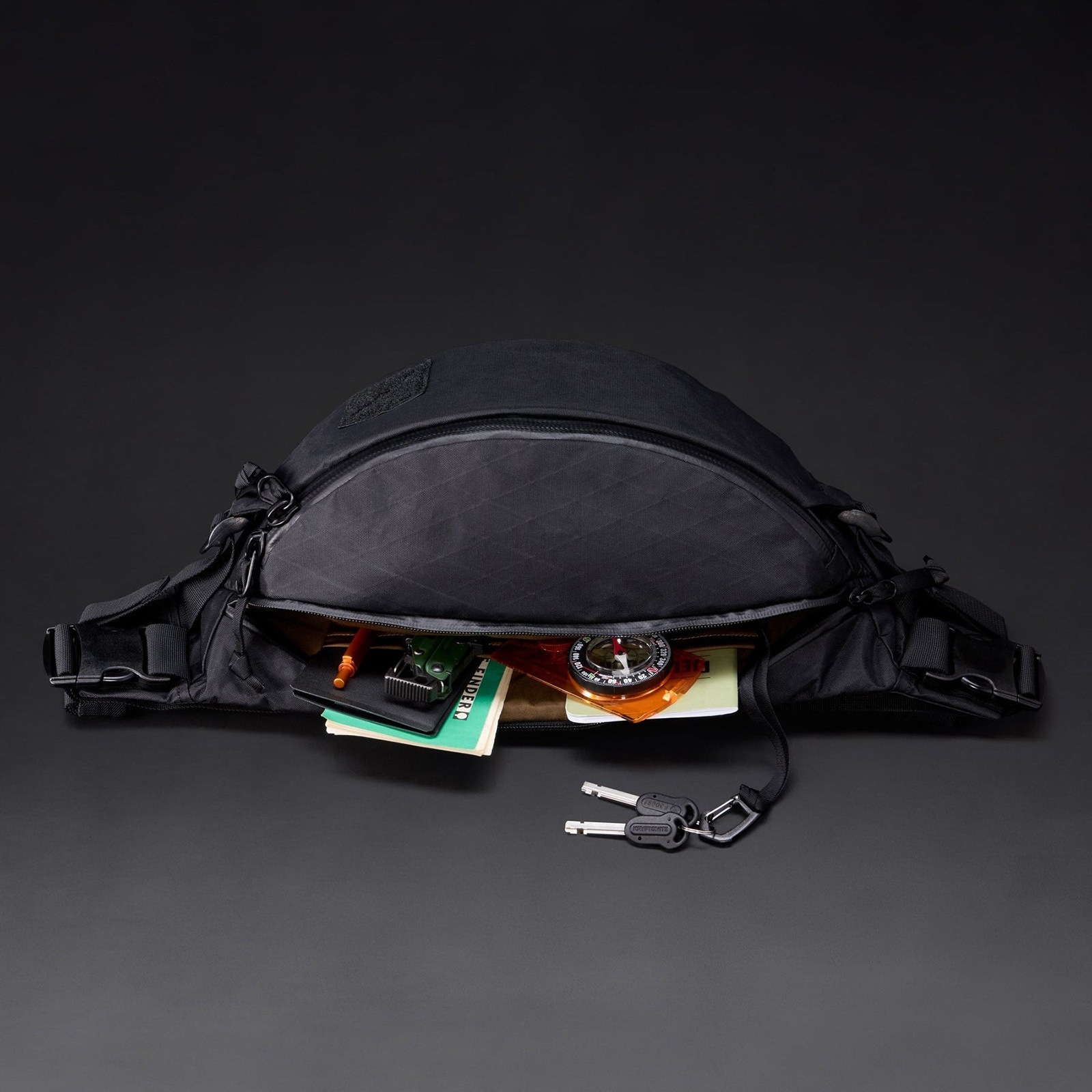 [当日出荷可] EVERGOODS MHP3.5 - Mountain Hip Pack 3.5L X-pac Black Coyote [エバーグッズ]