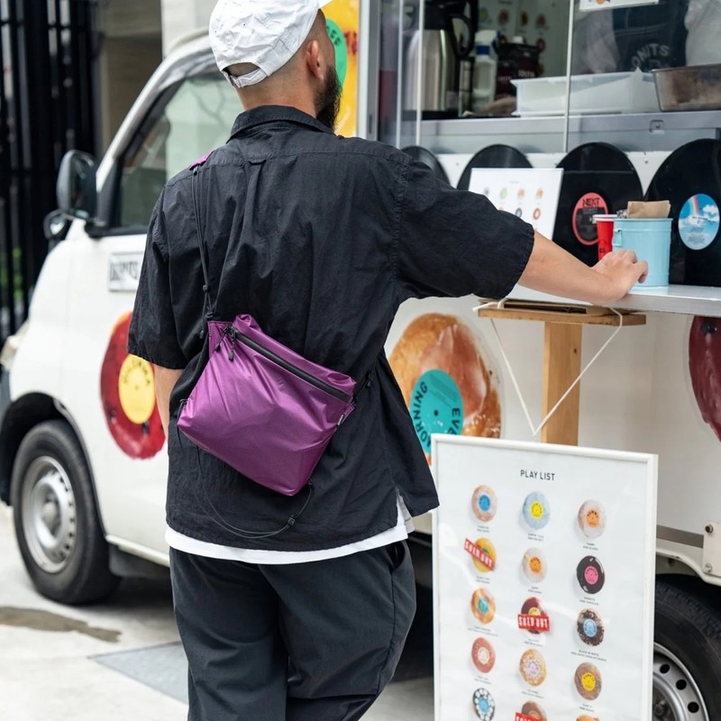 FAIRWEATHER road sacoche ecopak/black [フェアウェザー]