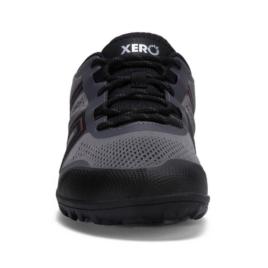Xero Shoes Mens メサトレイルII スチールグレー/オレンジ [ゼロシューズ]