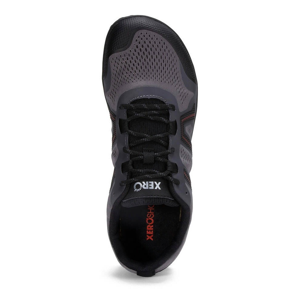 Xero Shoes Mens メサトレイルII スチールグレー/オレンジ [ゼロシューズ]