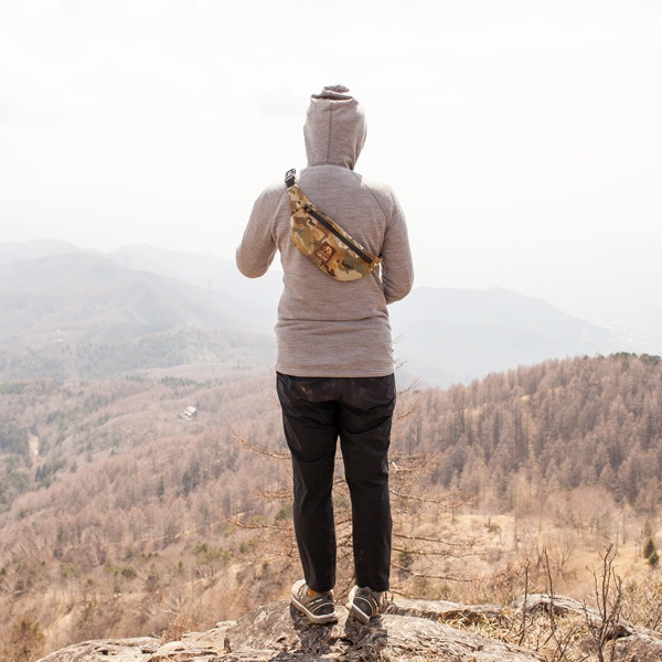 GRANITE GEAR タクティカル ヒップウィング カモフラージュ1