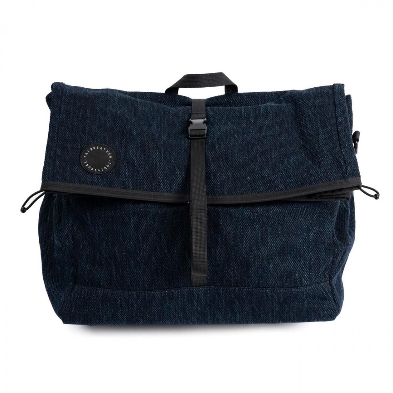 [当日出荷可] FAIRWEATHER brompton bag フレームあり indigo [フェアウェザー]