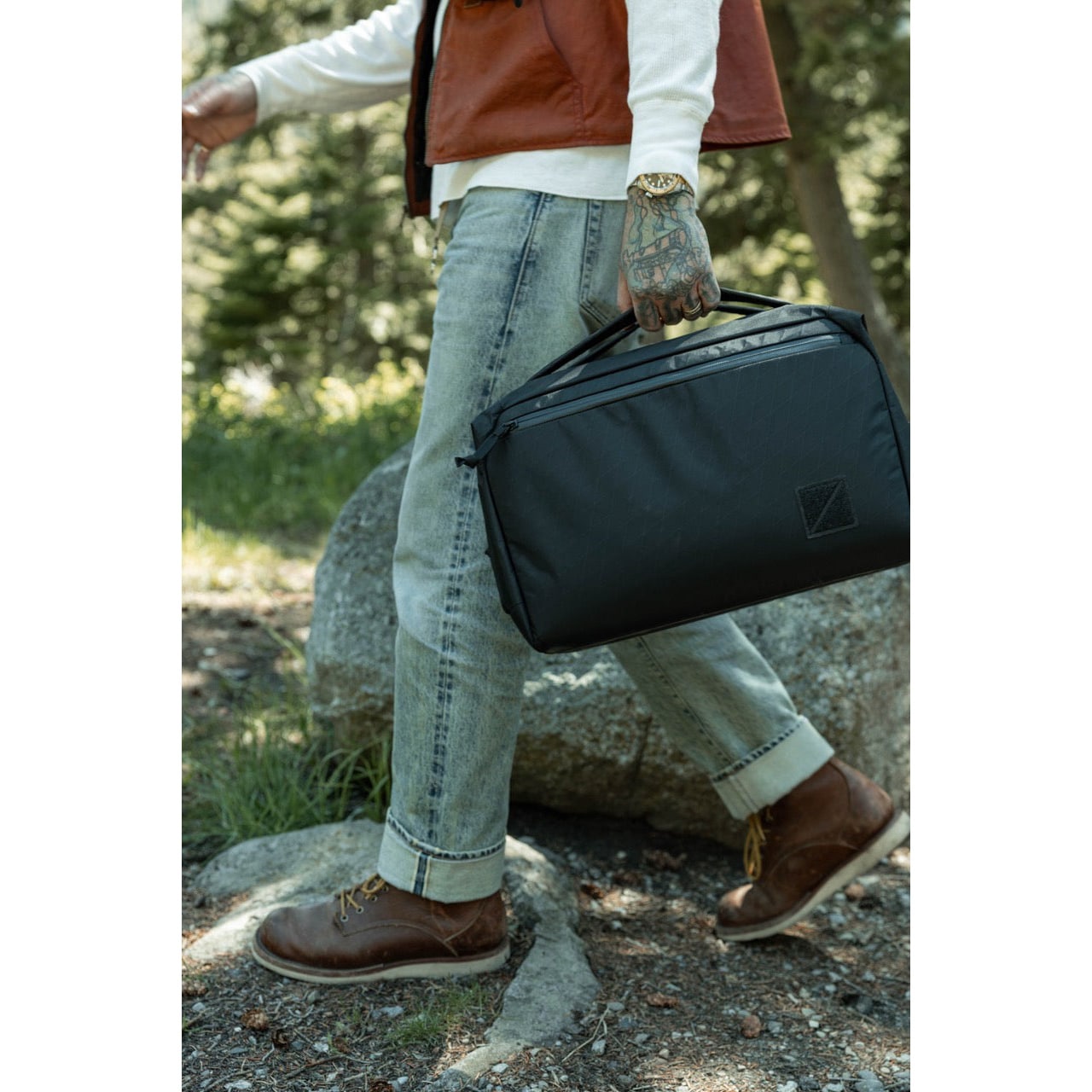 [当日出荷可] EVERGOODS TD25 - Transit Duffle 25L X-pac Black Coyote [エバーグッズ]