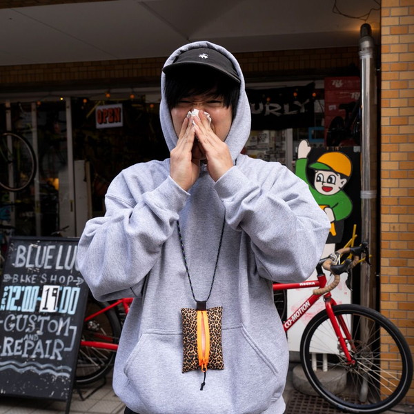 BLUE LUG tissue pouch x-pac black [ブルーラグ]