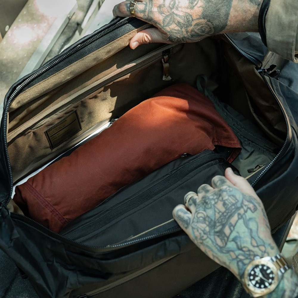 [当日出荷可] EVERGOODS TD35 - Transit Duffle 35L X-pac Black Coyote [エバーグッズ]
