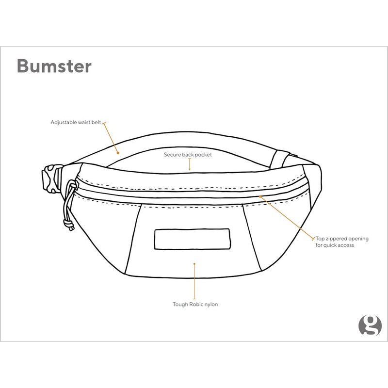 [当日出荷可] Gossamer Gear Bumster Tropical Mist [ゴッサマーギア]