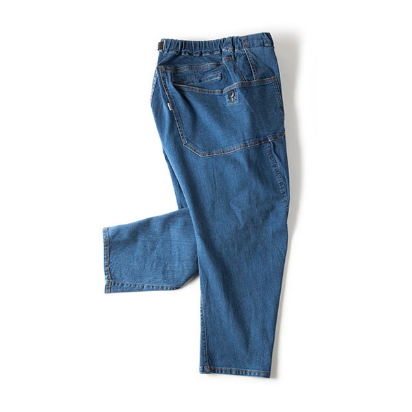 [当日出荷対応 平日12:00まで] Grip Swany Jog 3D Wide Camp Pants ライトインディゴ GSP-59 [グリップスワニー]