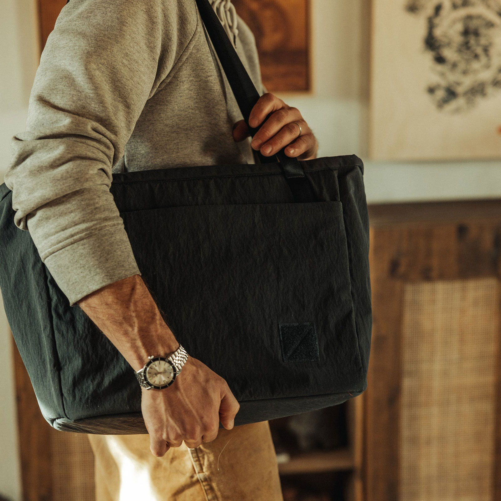 EVERGOODS CDT24 - CIVIC DAILY TOTE 24L KONBU DarkNavy [エバーグッズ]