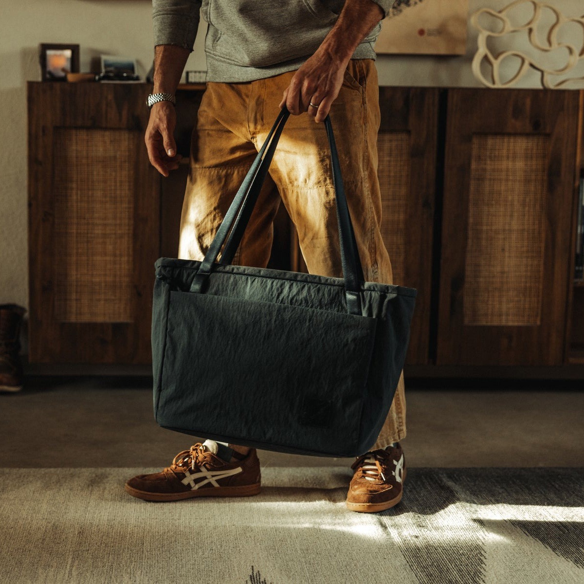 EVERGOODS CDT24 - CIVIC DAILY TOTE 24L KONBU DarkNavy [エバーグッズ]