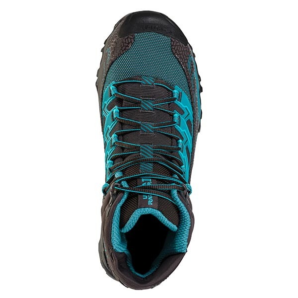 LA SPORTIVA Womens Ultra Raptor II Mid Wide GTX Carbon/Topaz [ラ・スポルティバ]