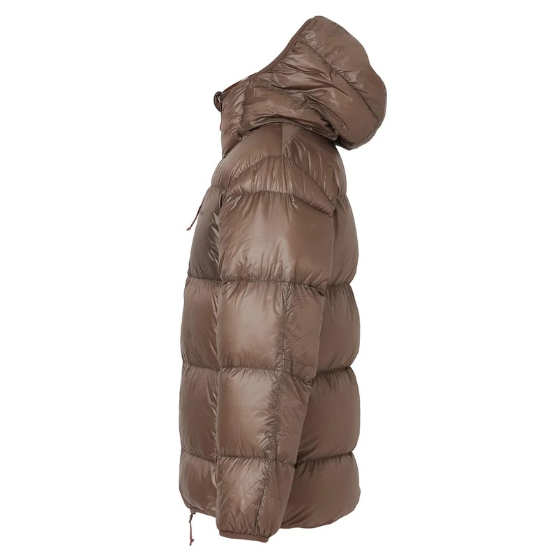 ナン NANGA MOUNTAIN LODGE DOWN HOODIE JACKET MEN MOCHA [ナンガ]