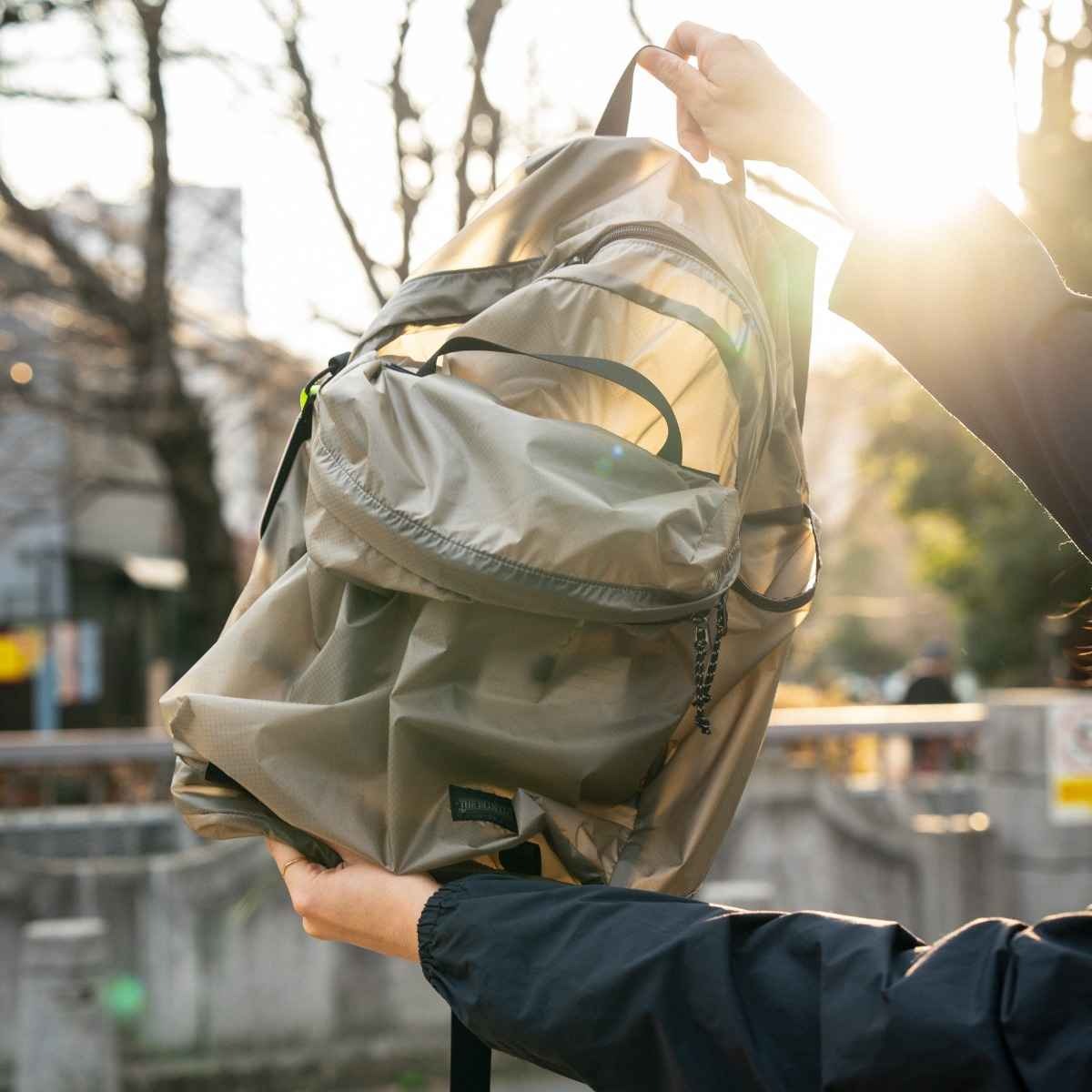 最短当日出荷] BLUE LUG the day pack light grey beige [ブルーラグ]
