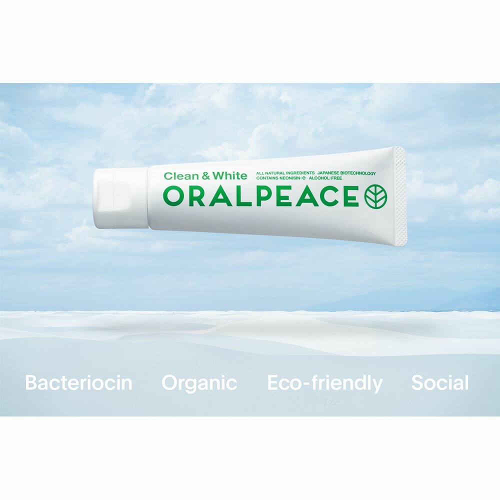 ORALPEACE クリーン＆ホワイト 80g [オーラルピース]