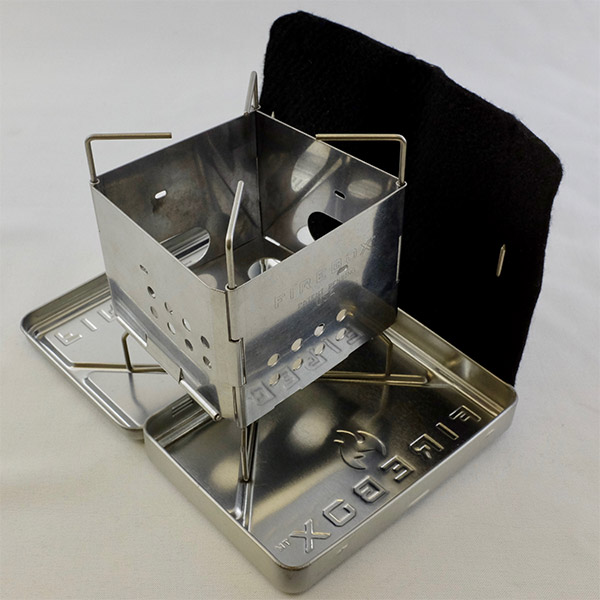 FIREBOX ナノ　ステンレス Gen2 Stainless Firebox Nano Ultralight Stove