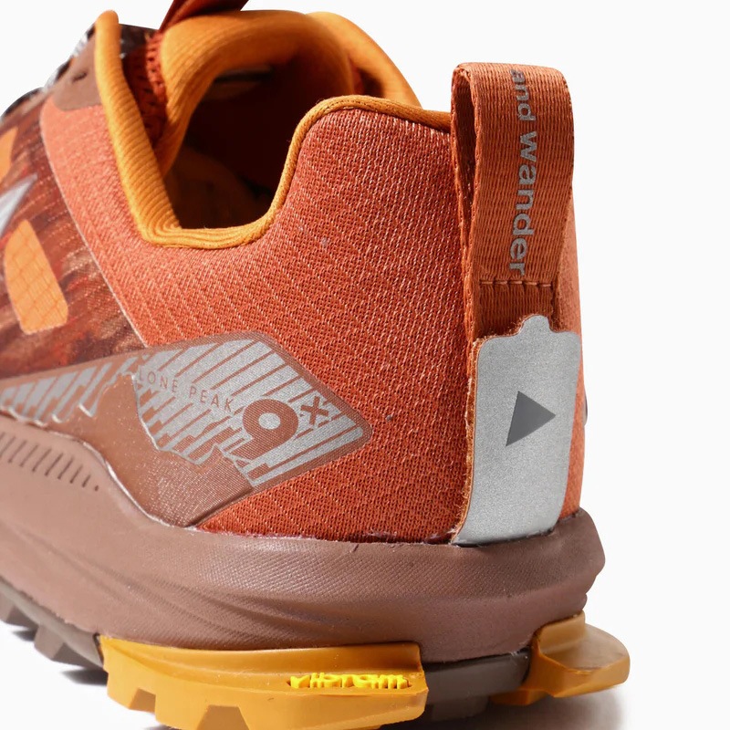[当日出荷可] and wander ALTRA × and wander LONE PEAK 9+ d.orange [アンドワンダー]