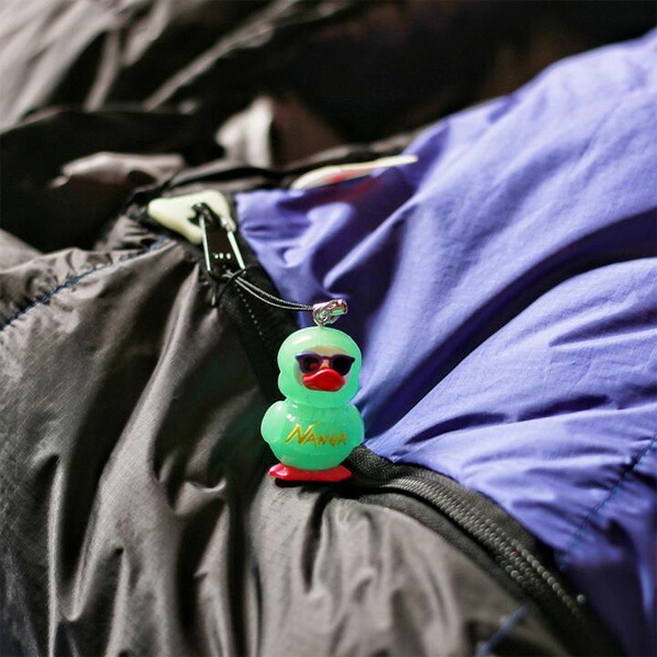 NANGA GAAACYキーホルダー 蓄光グリーン [ナンガ]