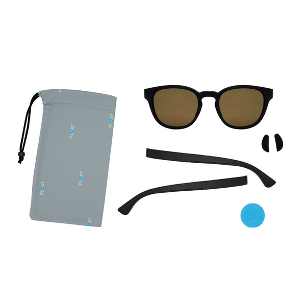 小物 FLOAT RIGEL MAT BLACK / BRIGHT BLUE フロート FLOAT トレイル
