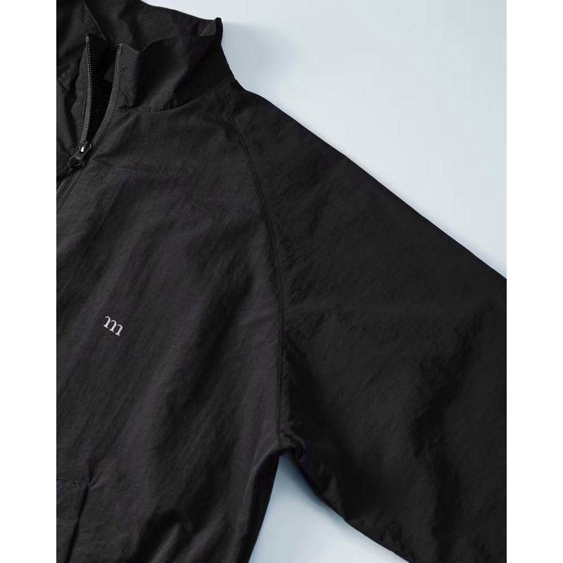 MURACO LIGHT WEIGHT NYLON JACKET Black [ムラコ]