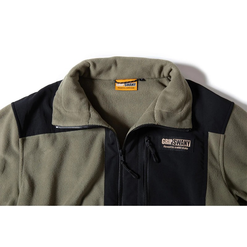 Grip Swany Polartec Fleece Jacket Olive [グリップスワニー]