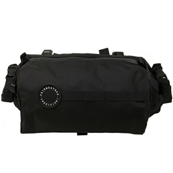 FAIRWEATHER handle bar bag black [フェアウェザー]