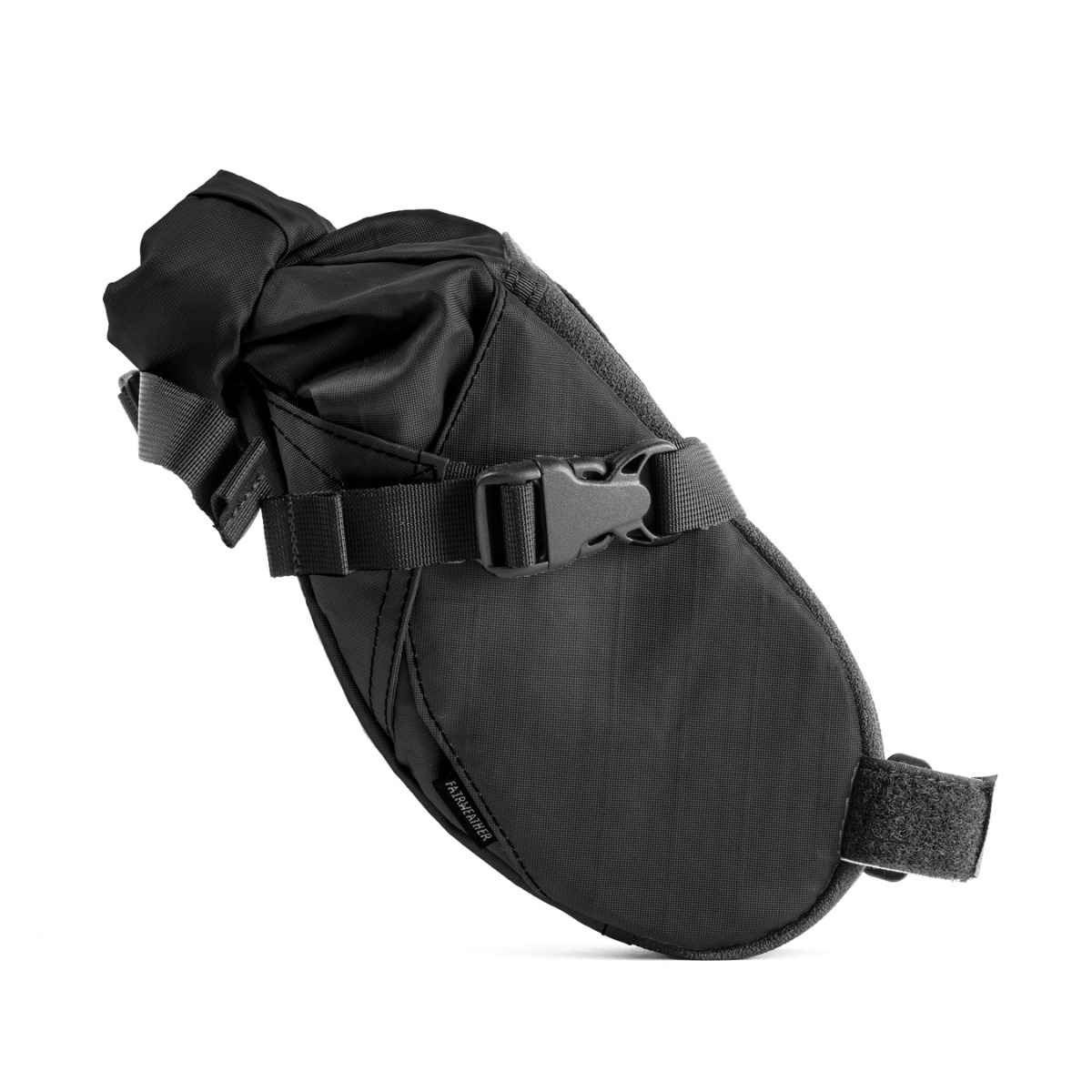FAIRWEATHER seat bag 車体装着バッグ ブラック FAIRWEATHER seat bag mini ecopak/black [フェアウェザー]