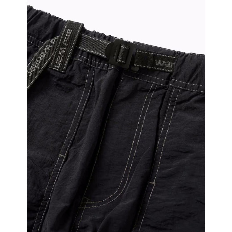 2way pants black アンドワンダー / and wander and wander Taffeta Hiker 2Way Pants - Black | Active Pants