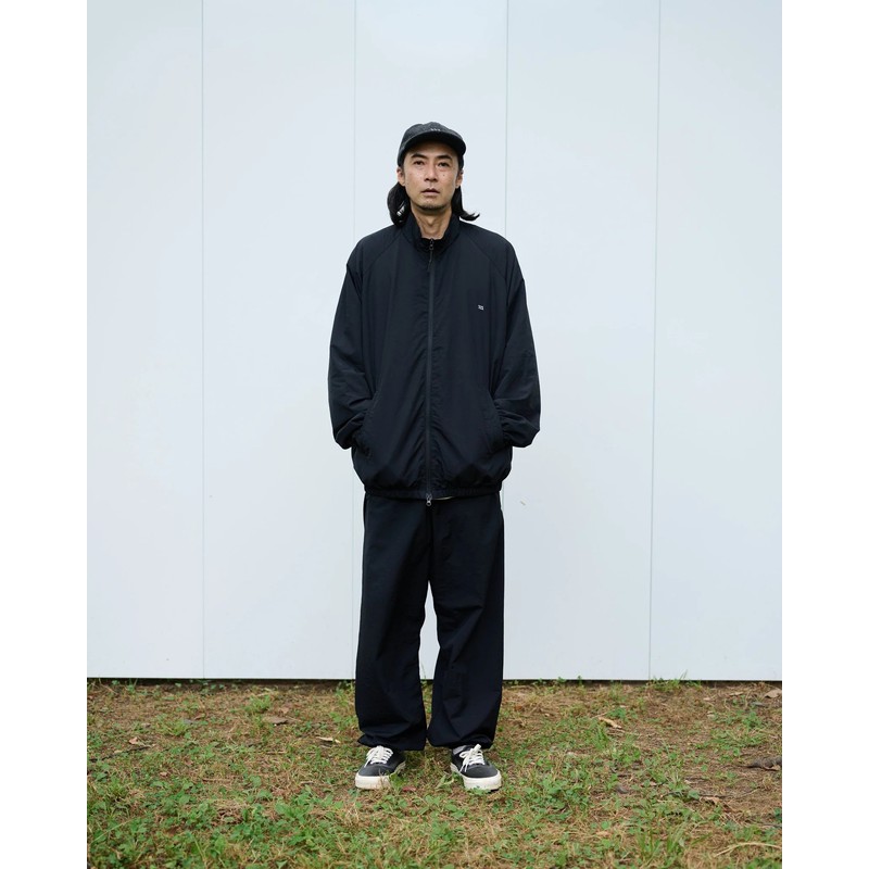 MURACO LIGHT WEIGHT NYLON EASY PANTS Black [ムラコ]