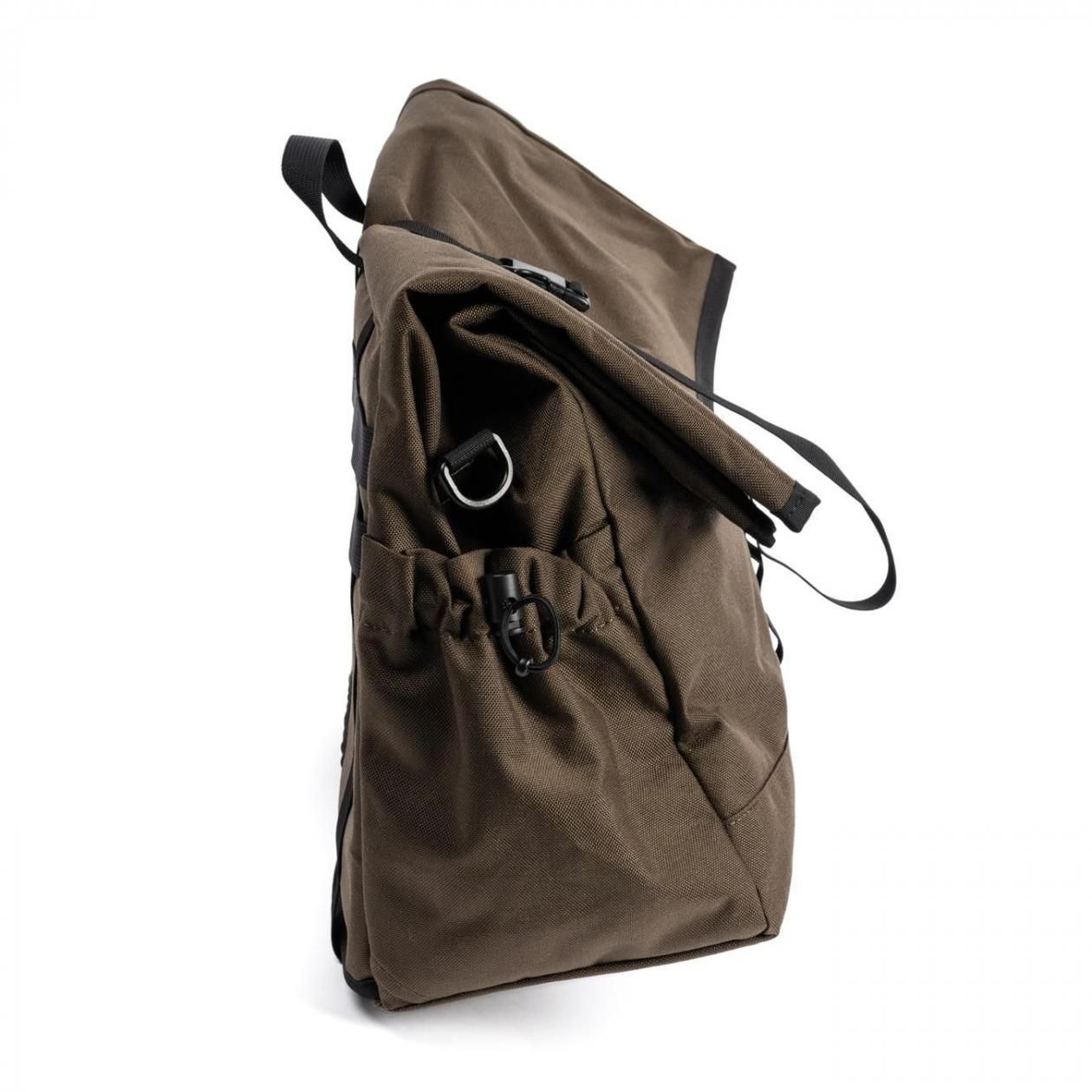 [当日出荷可] FAIRWEATHER brompton bag フレームあり cordura/brown [フェアウェザー]
