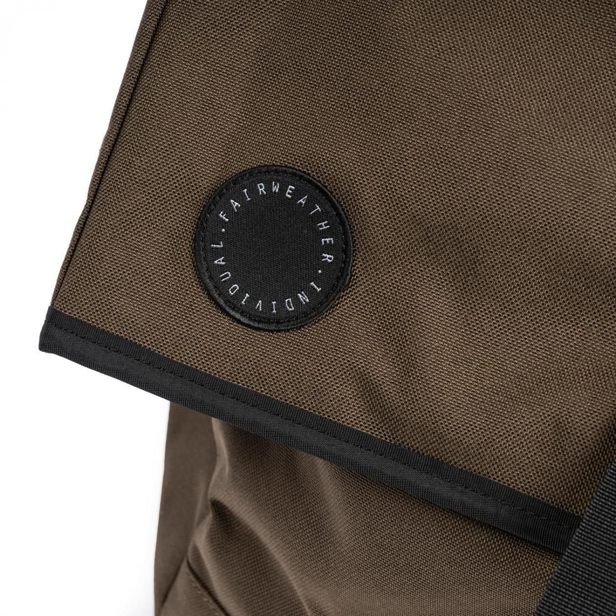 [当日出荷可] FAIRWEATHER brompton bag フレームあり cordura/brown [フェアウェザー]