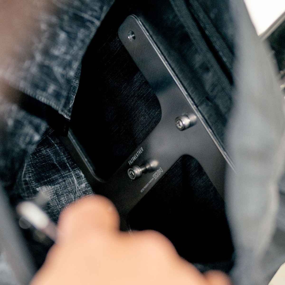 [当日出荷可] FAIRWEATHER fork pack dcf hybrid/black 2.5L [フェアウェザー]