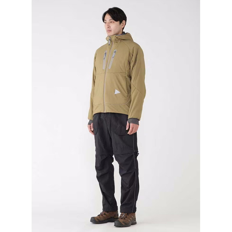 and wander 2way パンツ and wander】2way stretch long pants | AT EASE